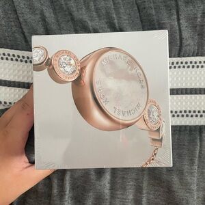 Rose gold Michael kora access activity tracker sleep monitor
